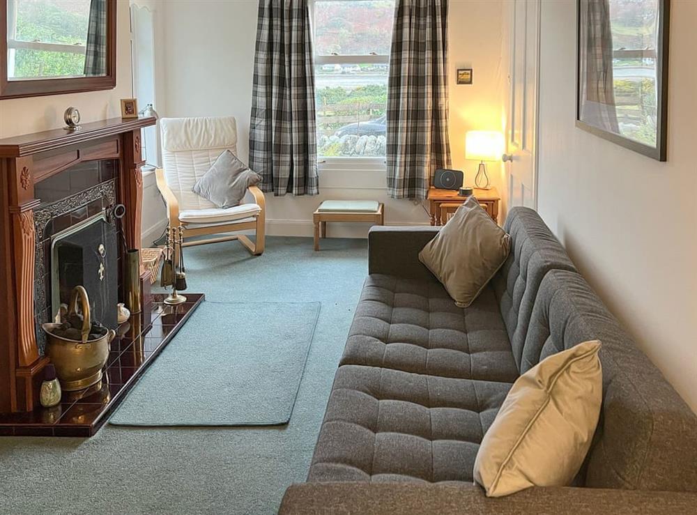 Living room at Caladh Beag in Lochranza, Isle Of Arran