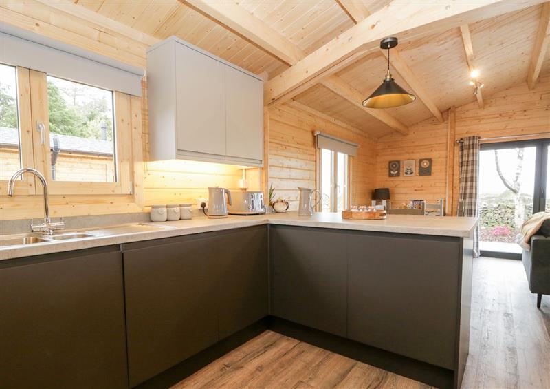 The kitchen at Calders Lodge, Gatebeck near Crooklands
