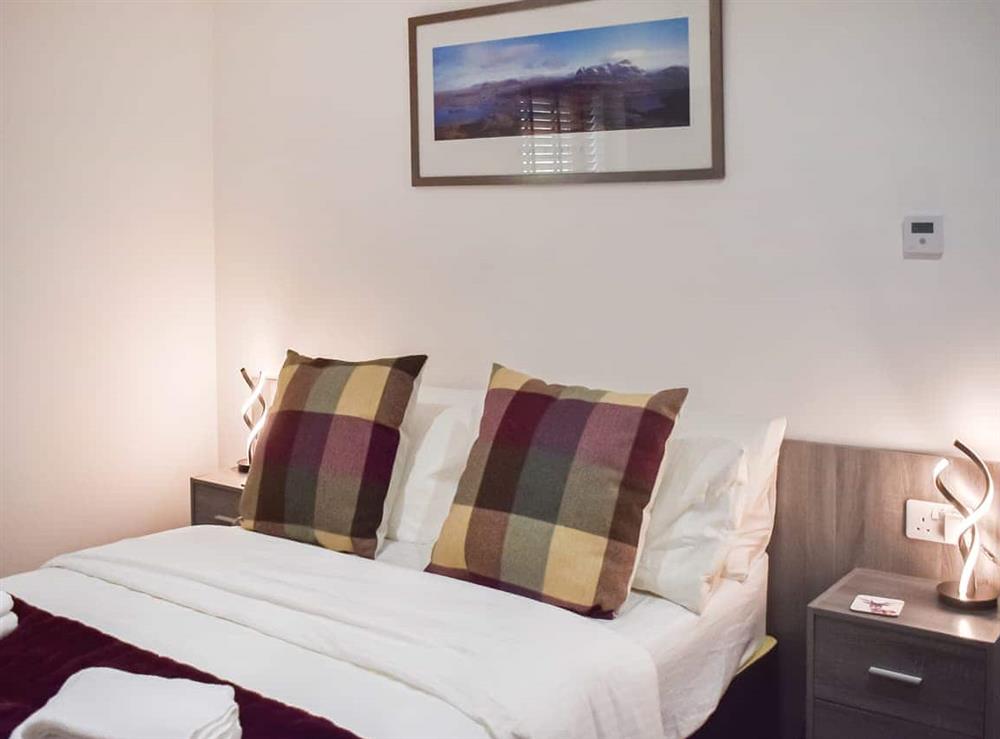Double bedroom at Caledonia Apartment in Aviemore, Inverness-Shire