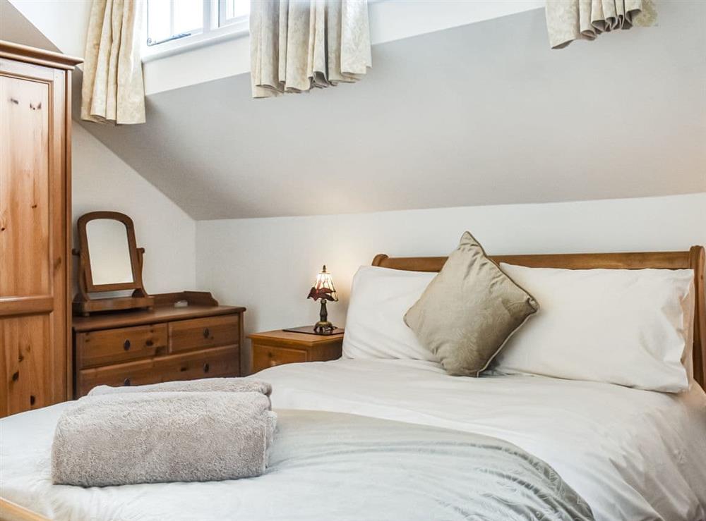 Double bedroom at Calico Cottage in Whitby, North Yorkshire