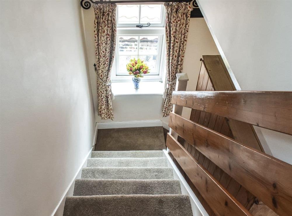 Stairs at Calico Cottage in Whitby, North Yorkshire