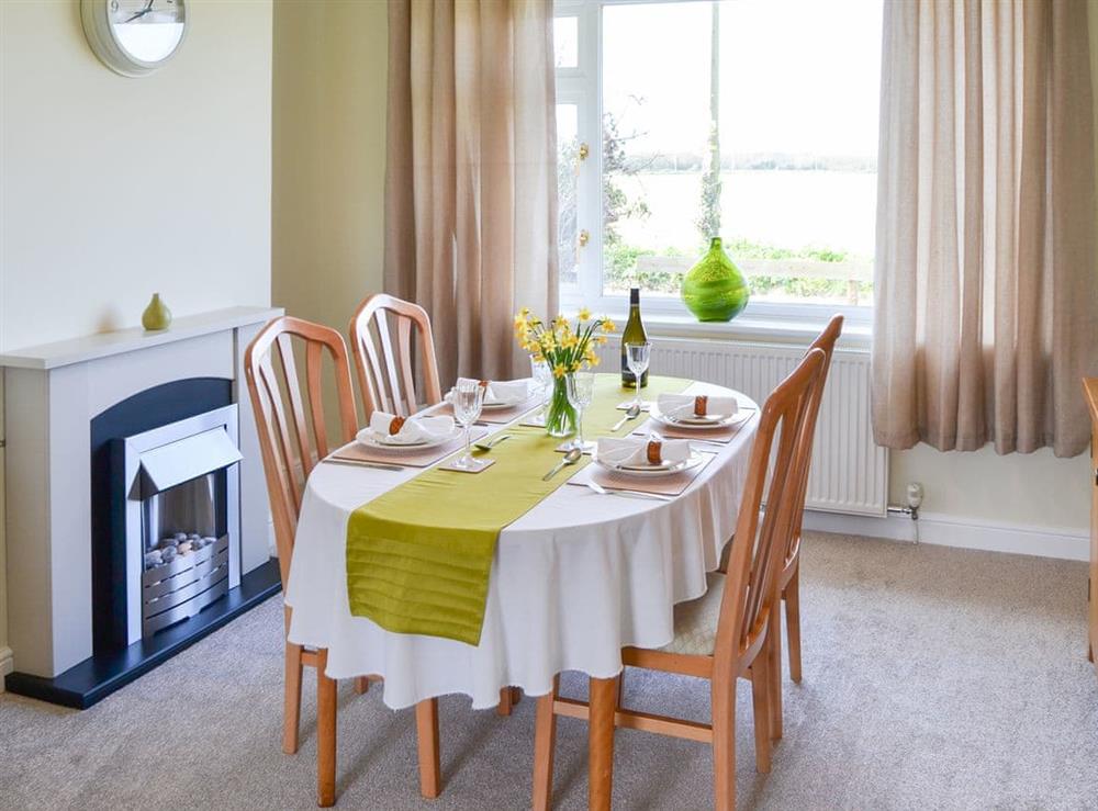 Lovely and bright dining area at California Halt in California, near Great Yarmouth, Norfolk