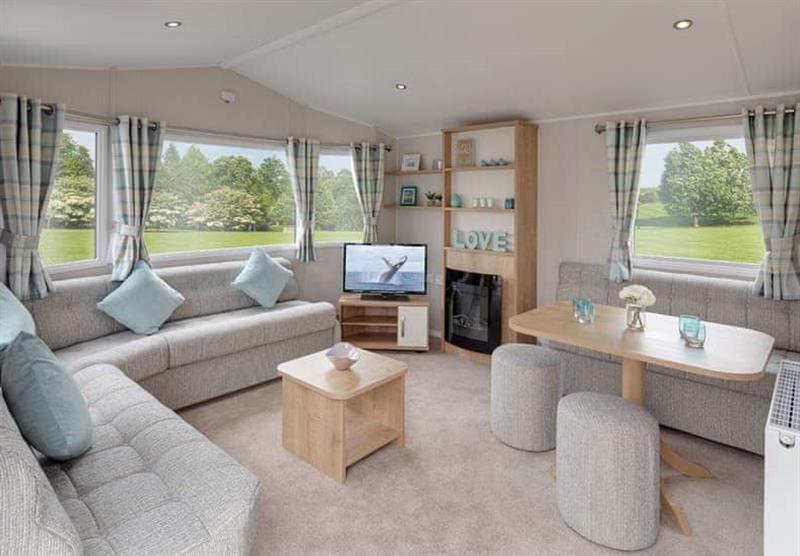 Inside the Fistral at Calloose Holiday Park in Leedstown, Cornwall