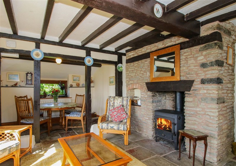 This is the setting of Callow Cottage at Callow Cottage, Craven Arms