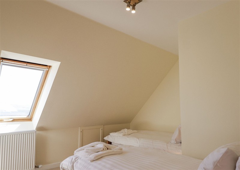 One of the 3 bedrooms at Calmdale, Inverasdale near Poolewe