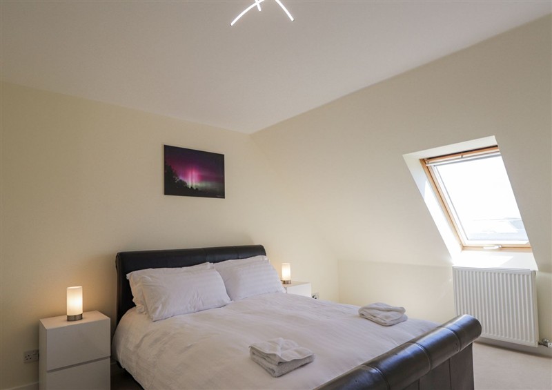 One of the bedrooms at Calmdale, Inverasdale near Poolewe