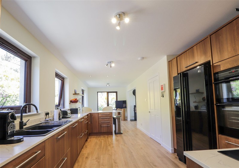The kitchen at Calmdale, Inverasdale near Poolewe