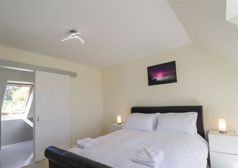 This is a bedroom at Calmdale, Inverasdale near Poolewe
