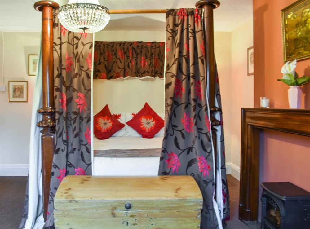 Double bedroom at Calthwaite Hall West Wing in Calthwaite, near Penrith, Cumbria