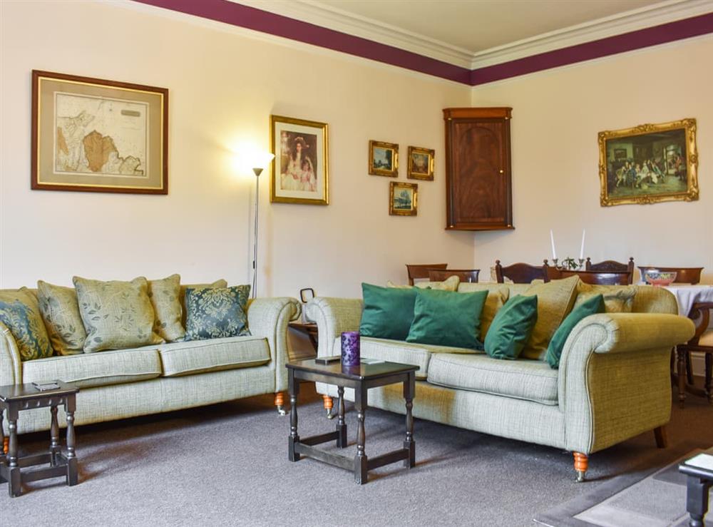 Living area (photo 2) at Calthwaite Hall West Wing in Calthwaite, near Penrith, Cumbria
