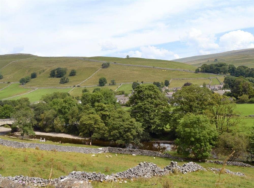 Yorkshire Dales at Calton Cottage in Kettlewell, North Yorkshire., Great Britain