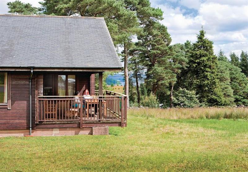 The lodge setting at Calvert Trust Kielder in Kielder Water and Forest Park, Northumberland
