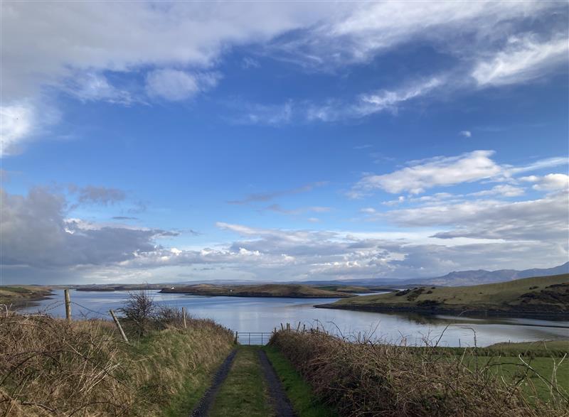 The setting around Calvey's Cottage