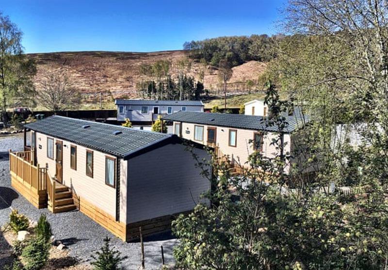 Setting of Calvine Holiday Park at Calvine Holiday Park in Pitlochry, Southern Highlands