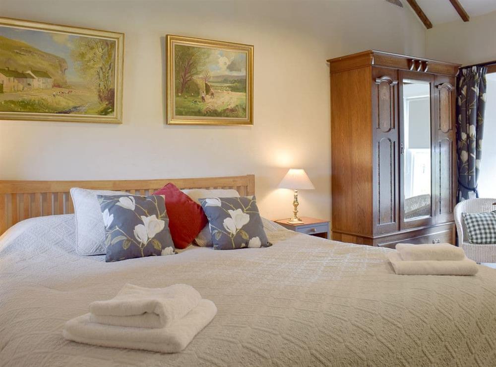 Attractive double bedroom at Cam Cottage in Kettlewell, near Grassington, Yorkshire, North Yorkshire