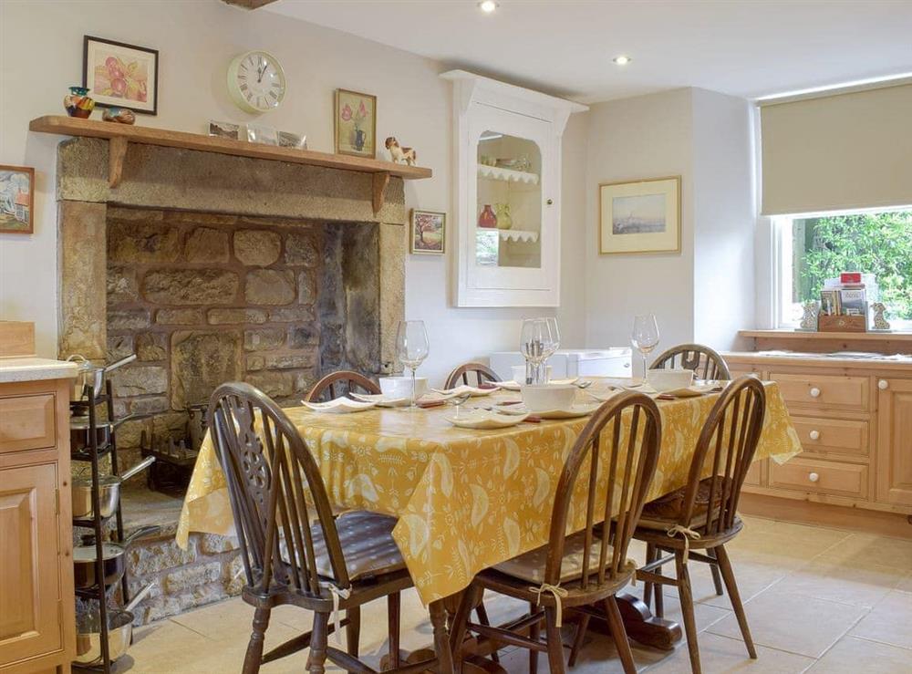 Charming kitchen/ dining room at Cam Cottage in Kettlewell, near Grassington, Yorkshire, North Yorkshire