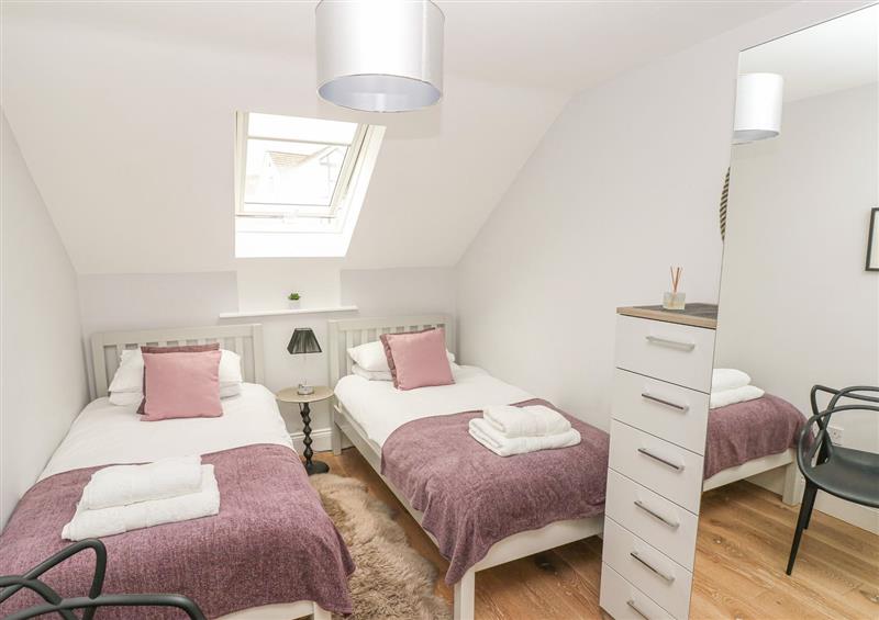 Twin bedroom at Cambrie, Tenby, Dyfed