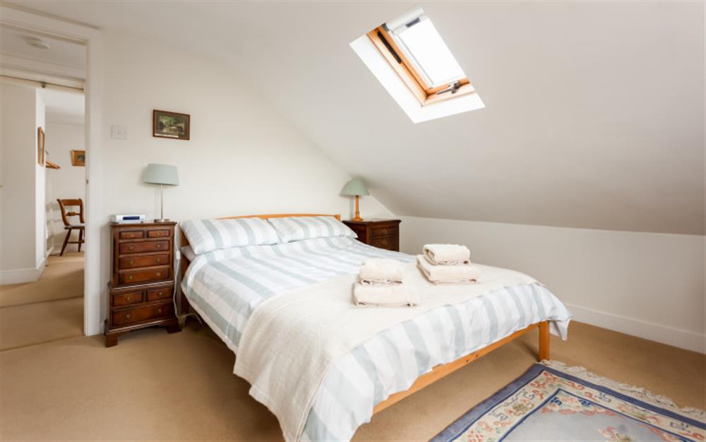 One of the bedrooms at Camellia Cottage in Lyndhurst