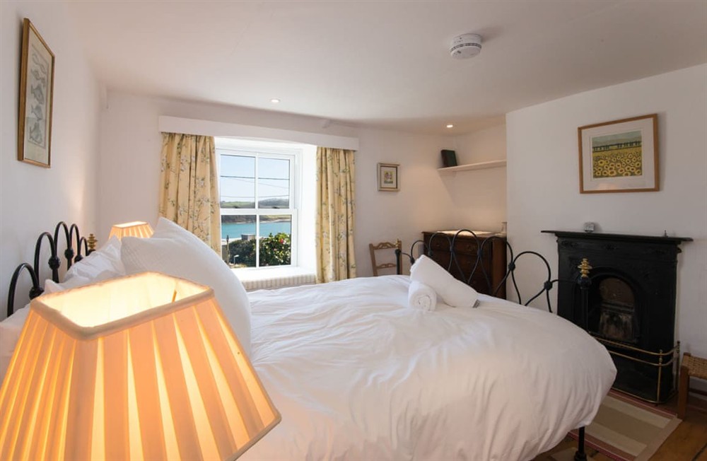 Bedroom at Camellia Cottage in St Mawes, Cornwall