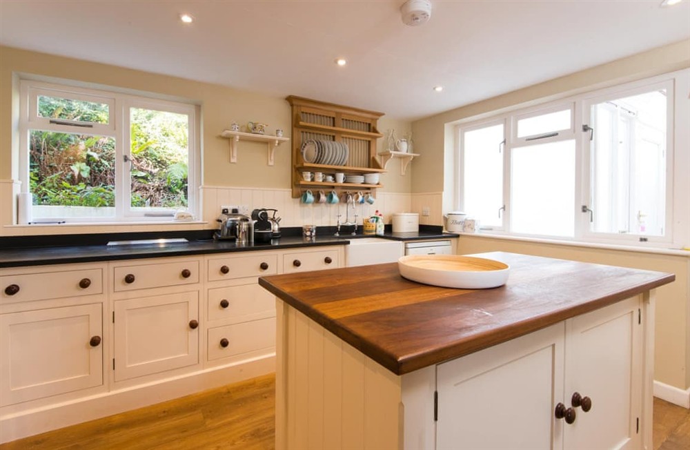 Kitchen area (photo 2) at Camellia Cottage in St Mawes, Cornwall