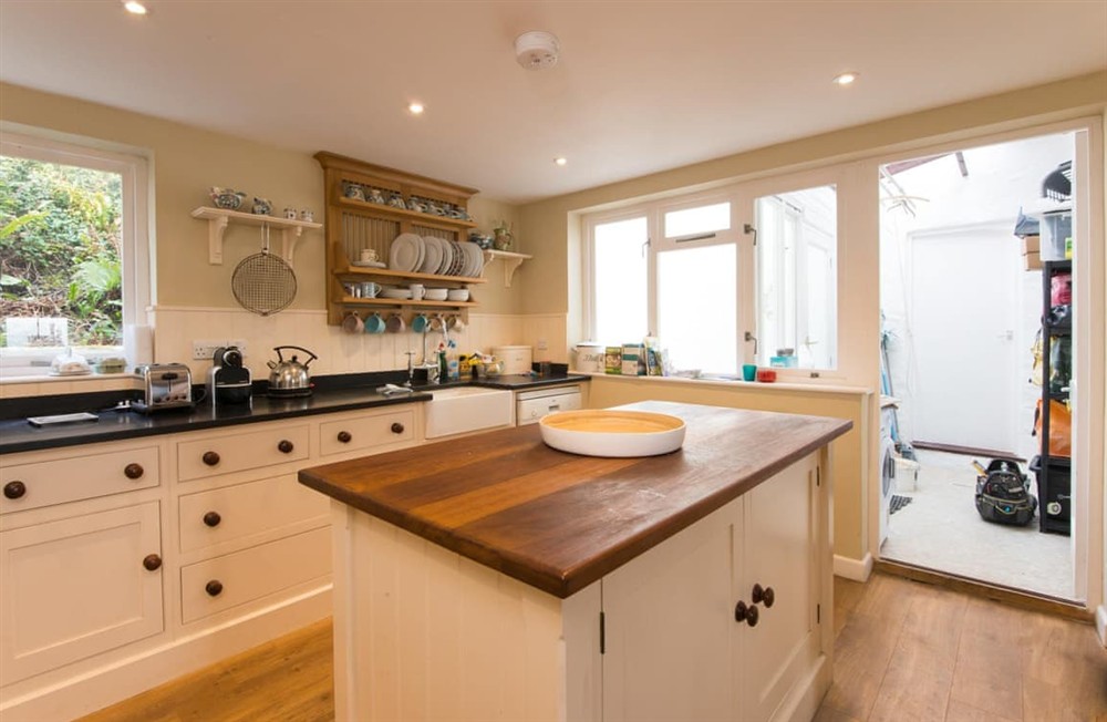 Kitchen area (photo 4) at Camellia Cottage in St Mawes, Cornwall