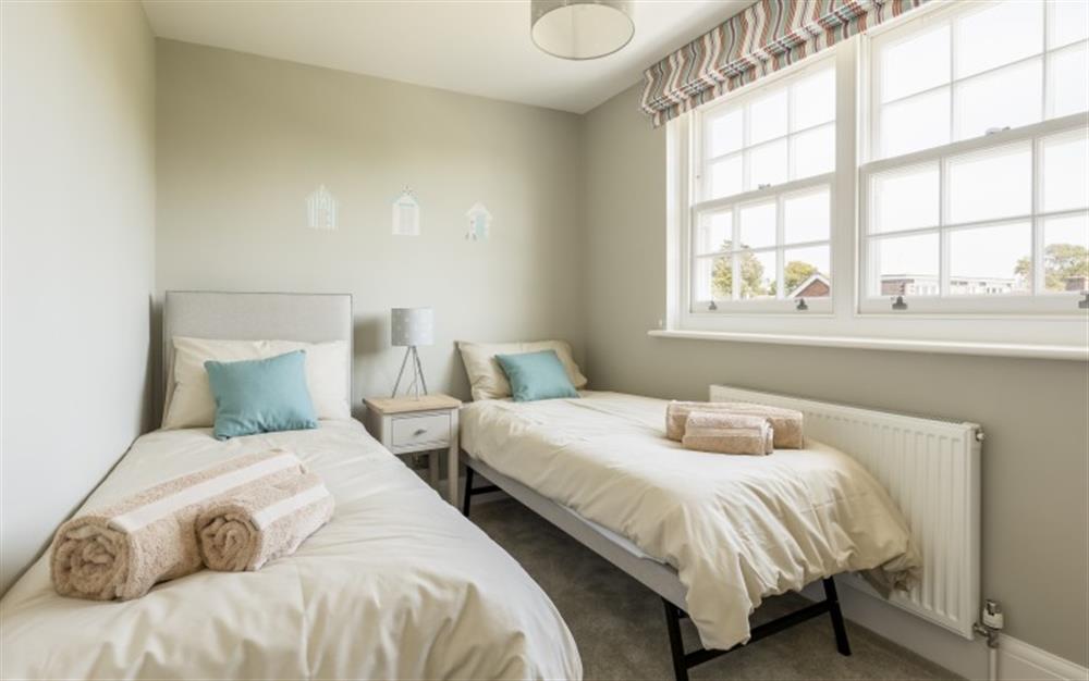 One of the 3 bedrooms at Camellia in Lymington