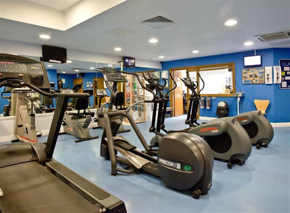 Gym at Camellia in Woodland Retreat, Wadebridge