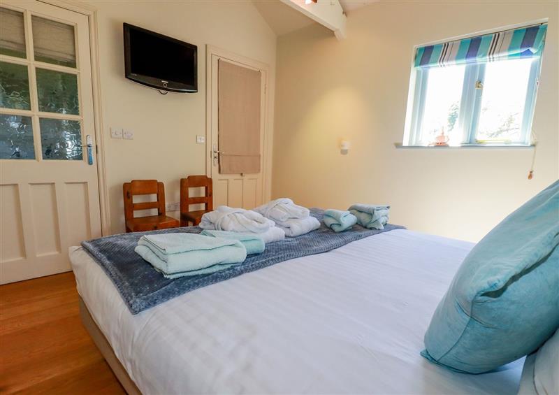 One of the bedrooms at Cameo, Atlantic Highway near Bude