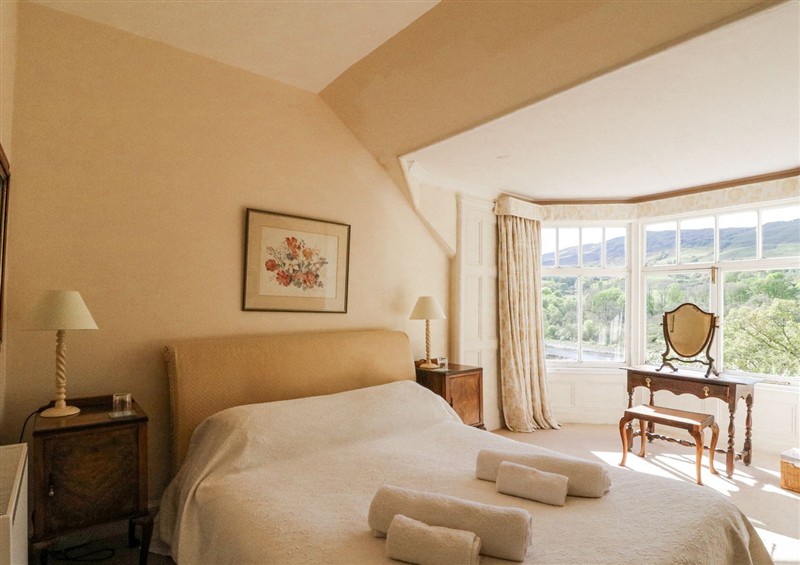 Bedroom at Camisky Lodge, Torlundy near Caol
