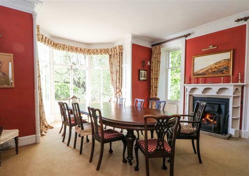 Dining room at Camisky Lodge, Torlundy near Caol