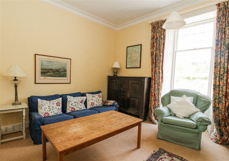 This is the living room at Camisky Lodge, Torlundy near Caol