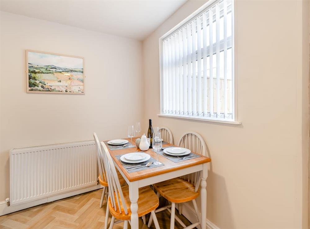 Dining Area at Camomile Cottage in Brotton, near Saltburn-by-the-Sea, Cleveland