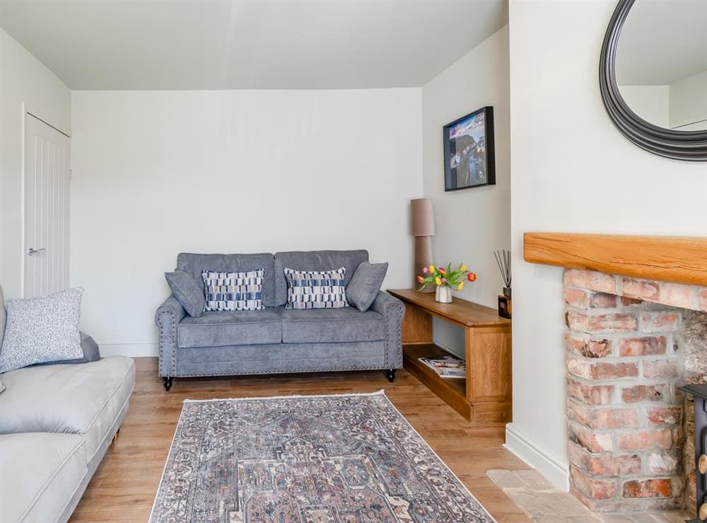 Living room at Camomile Cottage in Brotton, near Saltburn-by-the-Sea, Cleveland