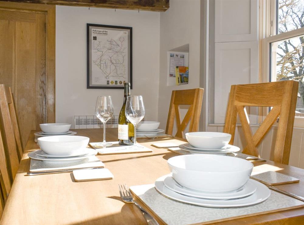 Dining Area at Campanula House in Askrigg, North Yorkshire