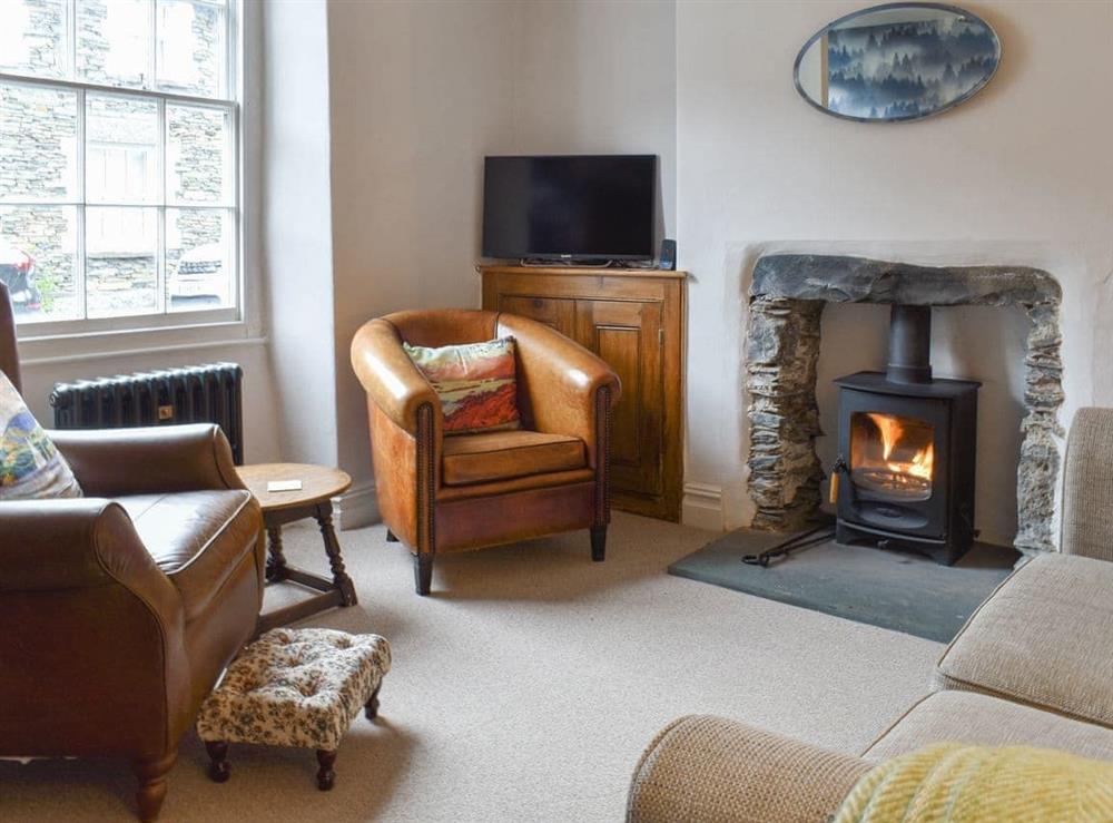 Living room at Campbell Cottage in Windermere, Cumbria