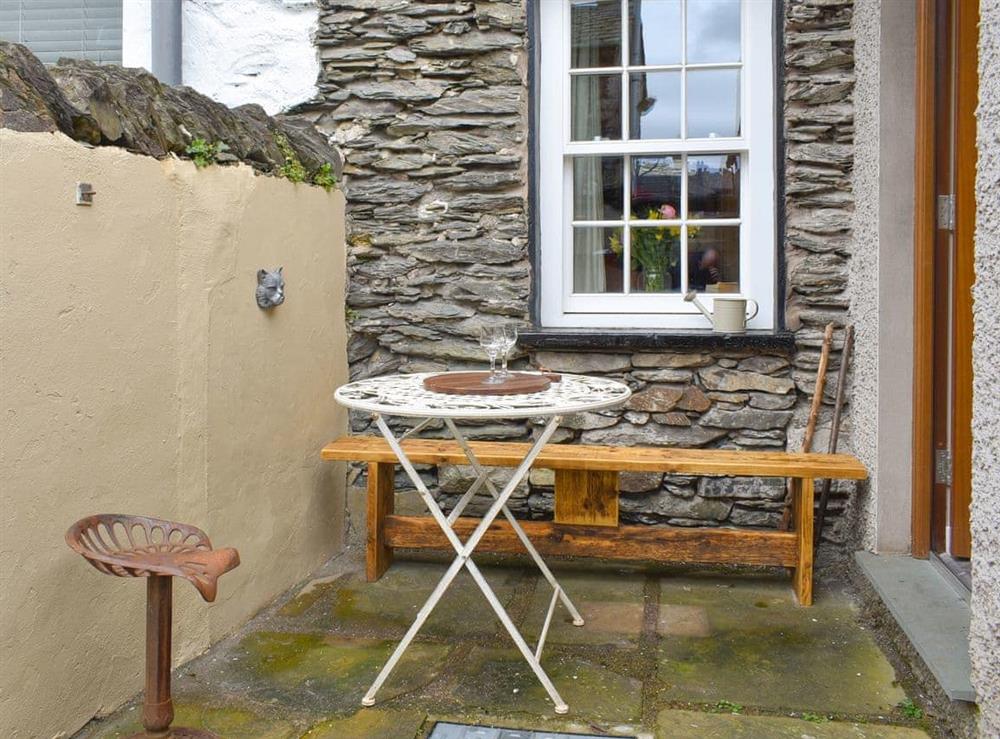 Outdoor area at Campbell Cottage in Windermere, Cumbria