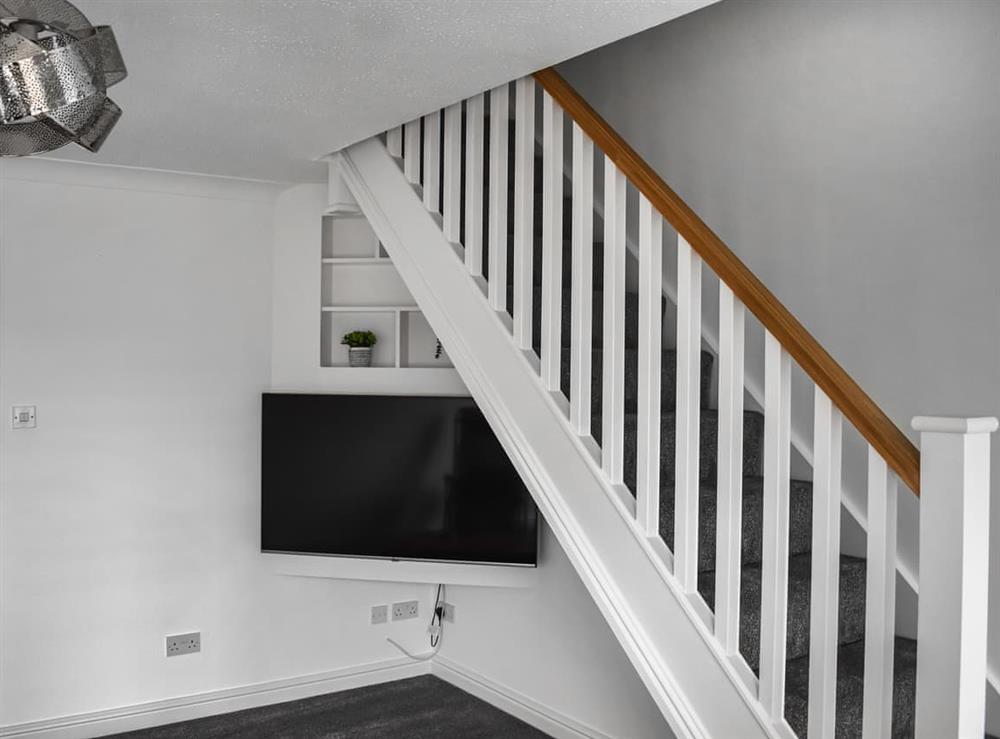 Stairs at Campbell House in Llandudno, Gwynedd