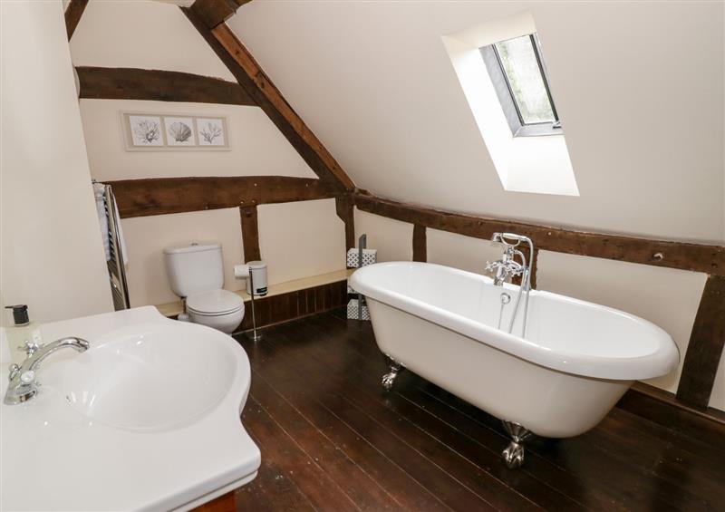 This is the bathroom at Campbell, Shelsley Walsh near Martley