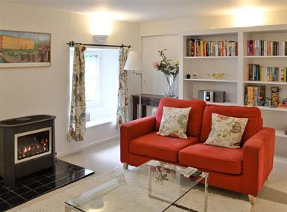 Living room at Campbell’s Close Apartment in Edinburgh., Midlothian