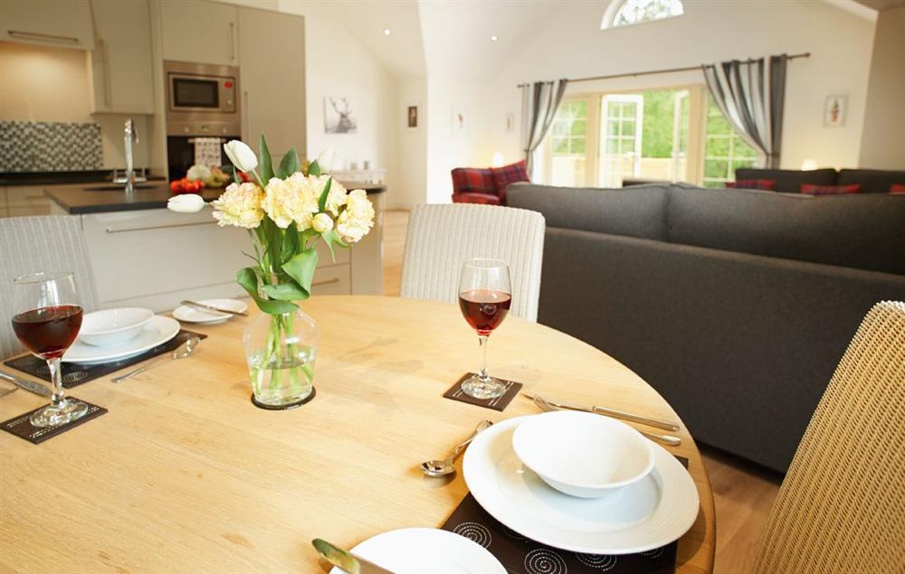 Open plan dining area at Campion Lodge, Wakes Colne