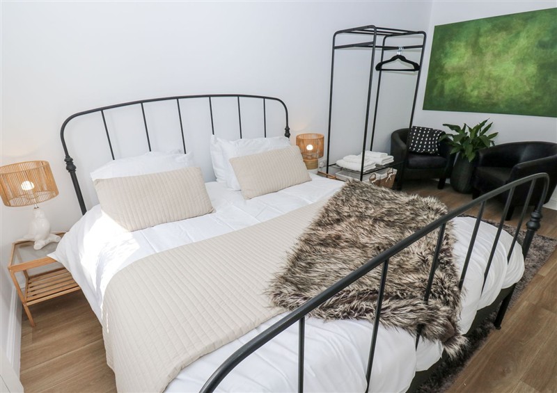 One of the 2 bedrooms at Canal View Apartment, Skipton