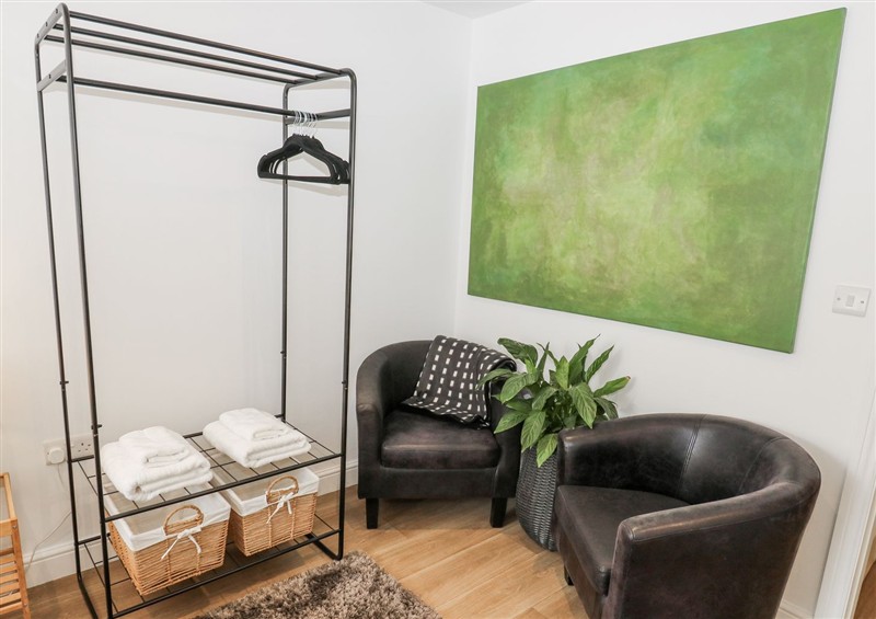 One of the bedrooms at Canal View Apartment, Skipton