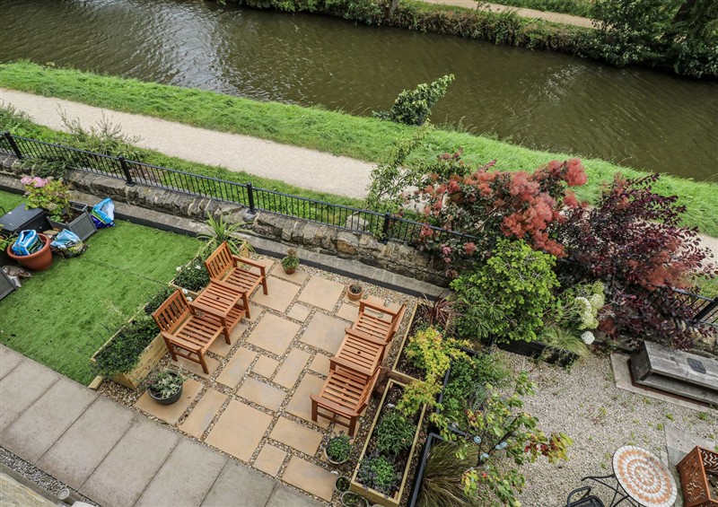 This is the garden (photo 2) at Canal View Apartment, Skipton