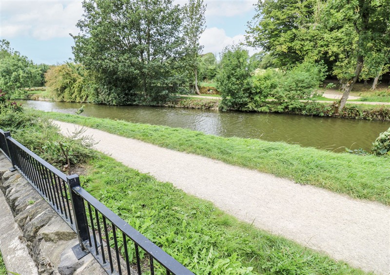This is the garden (photo 3) at Canal View Apartment, Skipton