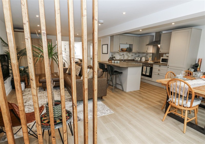 This is the living room at Canal View Apartment, Skipton