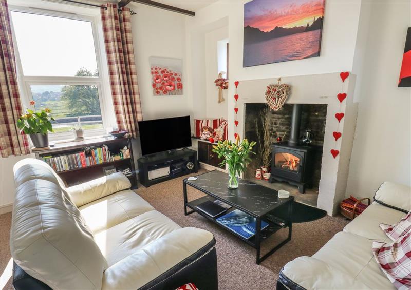 Enjoy the living room at Canal View Cottage, Kildwick near Farnhill