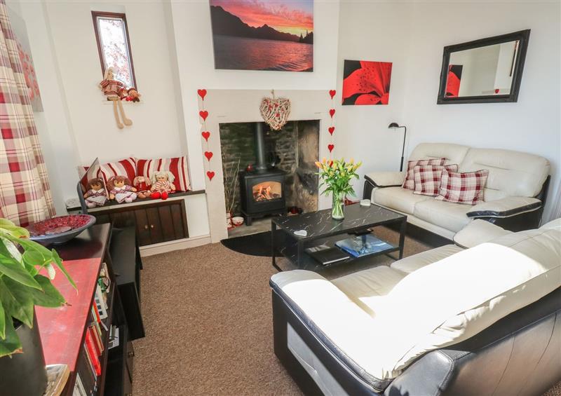 This is the living room at Canal View Cottage, Kildwick near Farnhill