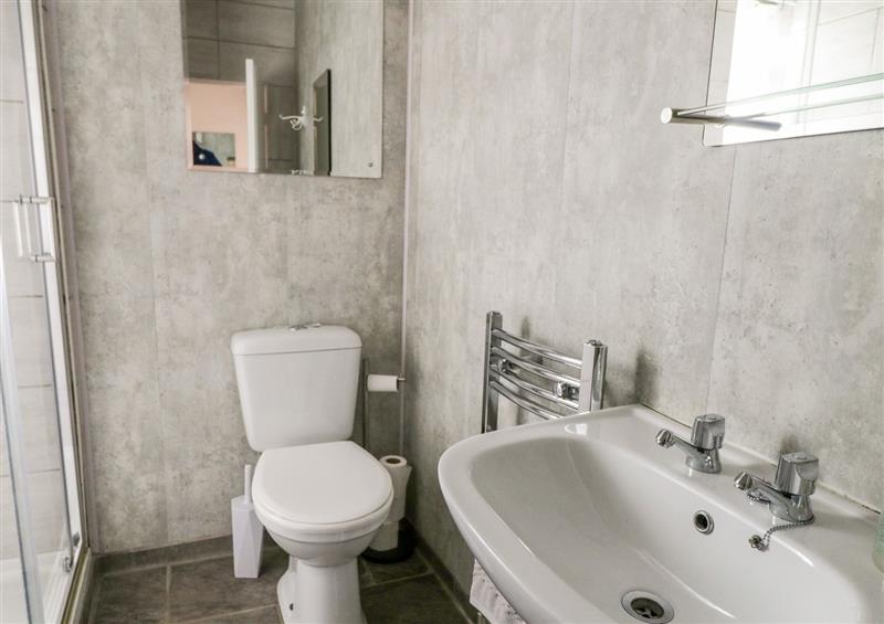 This is the bathroom at Canal View, Skipton