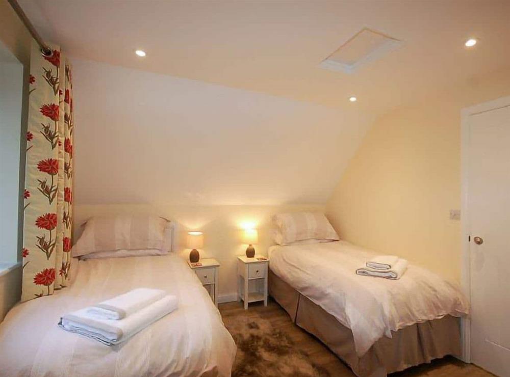 One of the 2 bedrooms at Candle Cottage in Arundel, West Sussex