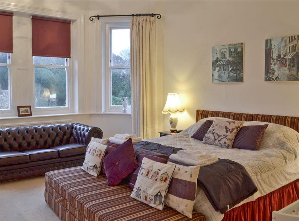 Double bedroom at Candlelight Cottage in Ventnor, Isle of Wight., Isle Of Wight
